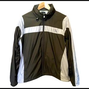 THE NORTH FACE Jacket Olive Brown/White Sz Medium *